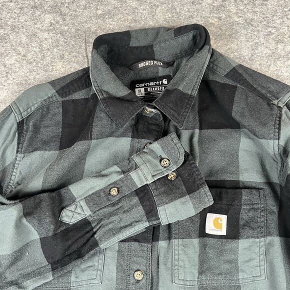 Carhartt Men’s Flannel Shacket Size XXL - Picture 1 of 7